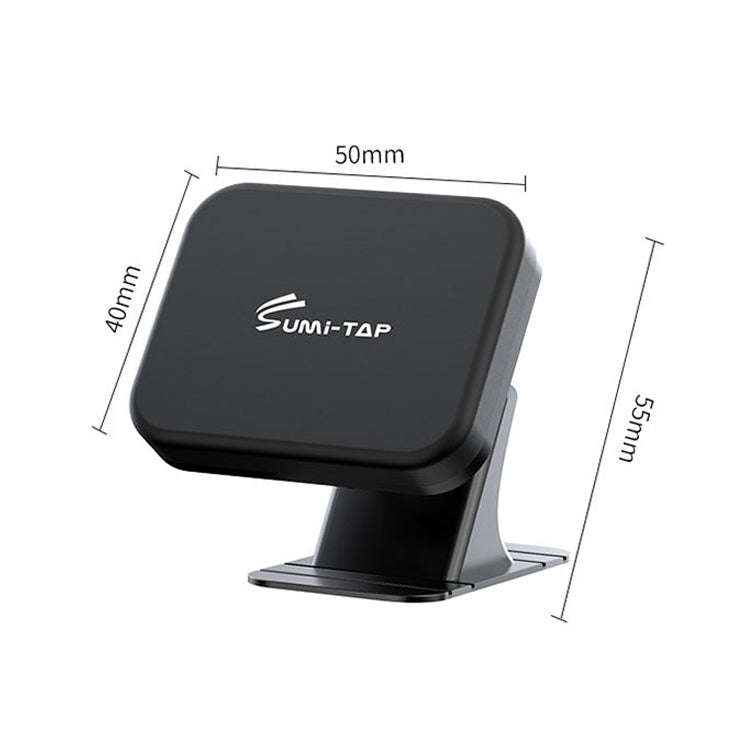 SUMITAP STM-xk565 Car Magnetic Mobile Phone Navigation Bracket Sticky Arc Base(Deep Black)