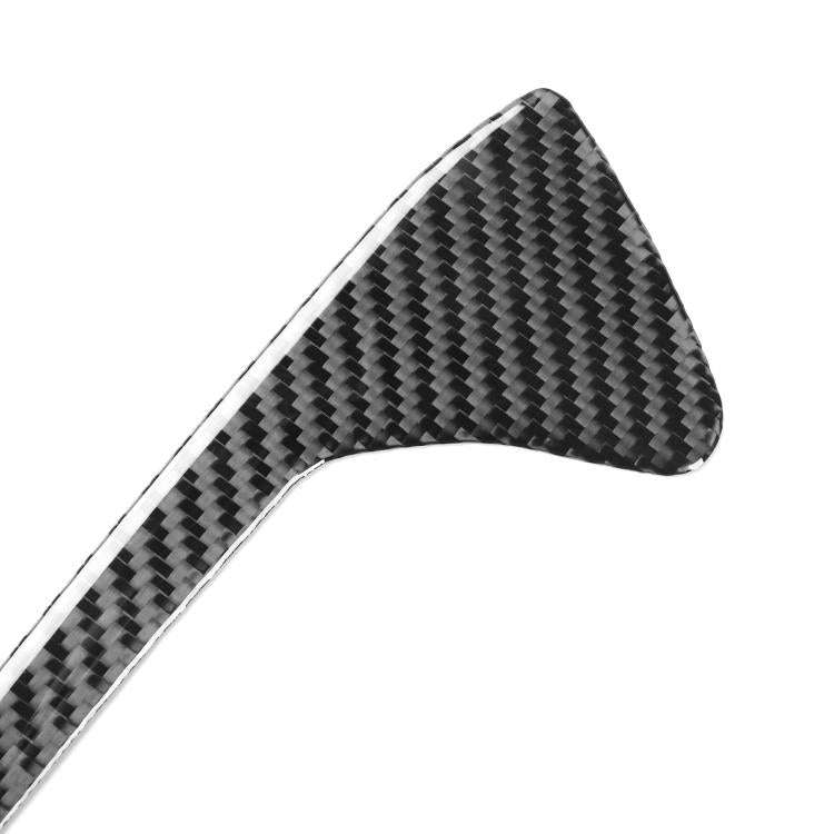 For Chevrolet Corvette C8 2pcs /Set Front Groove Side Decoration Sticker(Black)