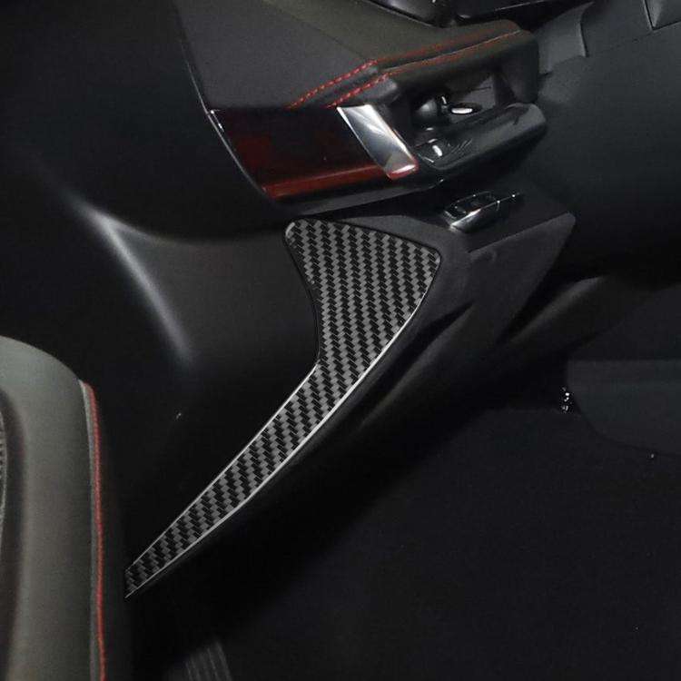 For Chevrolet Corvette C8 2pcs /Set Front Groove Side Decoration Sticker(Black)