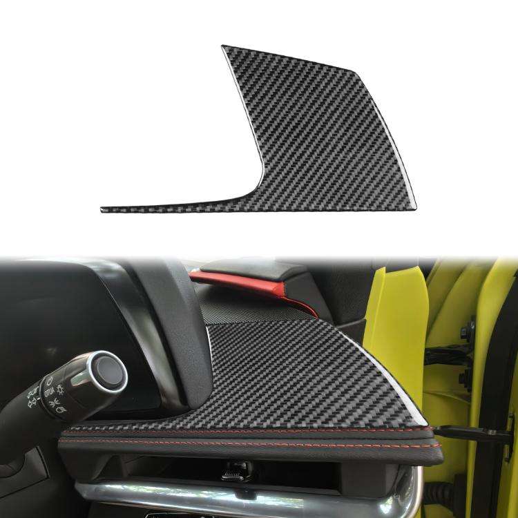 For Chevrolet Corvette C8 Right-Hand Drive Main Driver Side Decorative Stickers(Black)