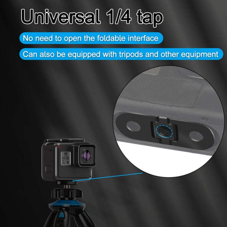 Metal Folding Magnetic Replacement Base for GoPro HERO10 Black / HERO9 Black / HERO8 Black/MAX