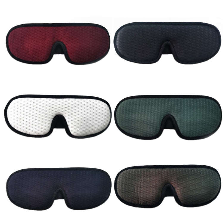 3D Breathable Shading Eye Protection Sleep Eye Mask(Gray)