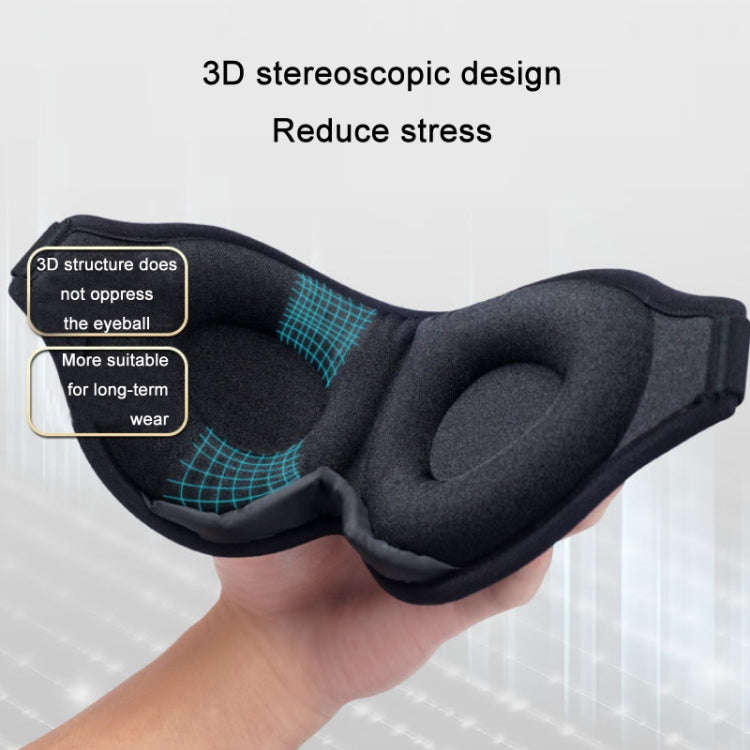 3D Breathable Shading Three-Dimensional Nose Wing Integrated Eye Mask(1021)