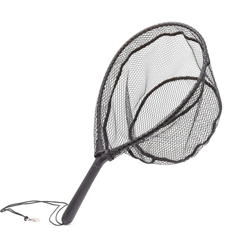 LEO 27560 Hanging Plastic Flying Fishing Handwriting Net Single Section Fish Net(Black)