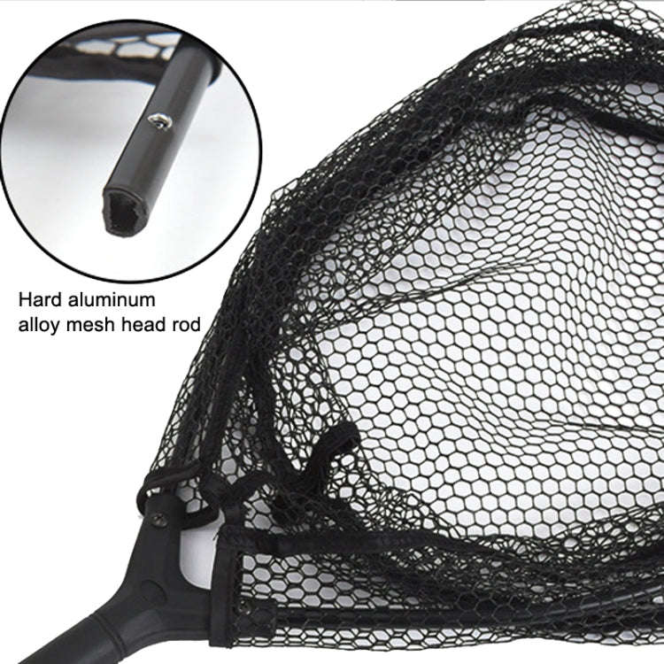 LEO 27560 Hanging Plastic Flying Fishing Handwriting Net Single Section Fish Net(Black)