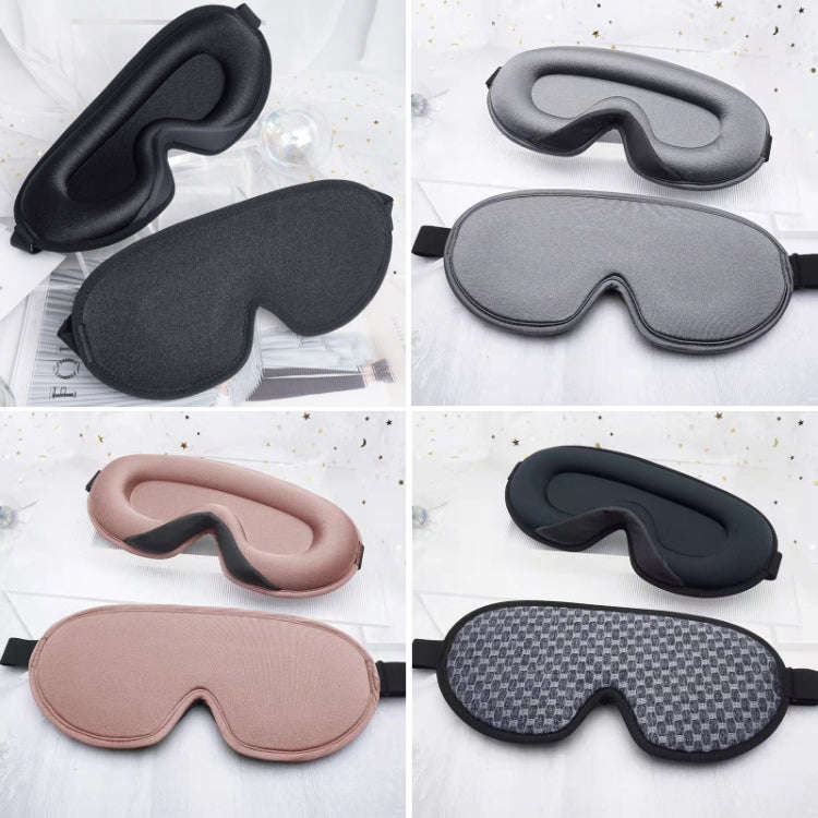 Three-Dimensional Breathable Hollow Sleep Shading Eye Mask, Specification: Gray