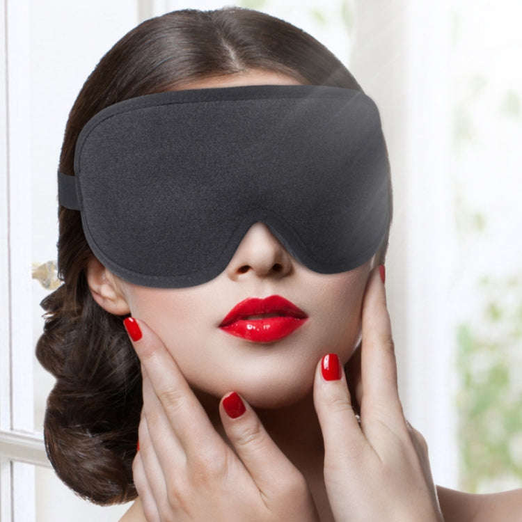 Three-Dimensional Breathable Hollow Sleep Shading Eye Mask, Specification: Gray