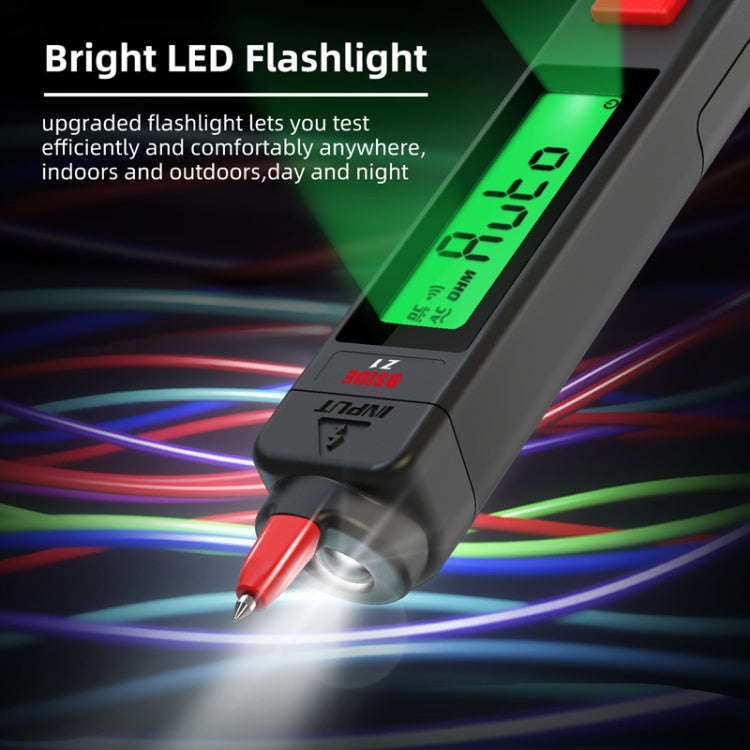 BSIDE Z1 Smart Pen Multimeter Electric Pen Voltage Detector Without Battery (Black)