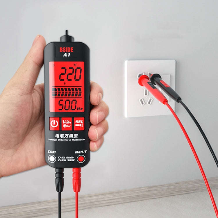 BSIDE A1 Dual Mode Smart Handheld High Precision Detection Electrician Voltage Multimeter Without...