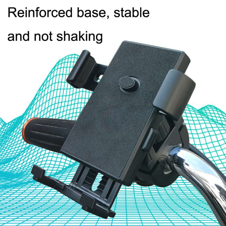 YY02 Bicycle Motorcycle Electric Vehicle Universal Mobile Phone Holder, Style: Rearview Mirror + ...
