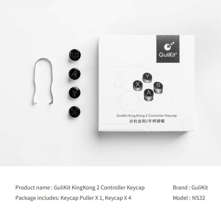 Gulikit NS32 For King Kong 2Pro / NS08 / NS09 Gamepad Controller A B X Y Keycaps