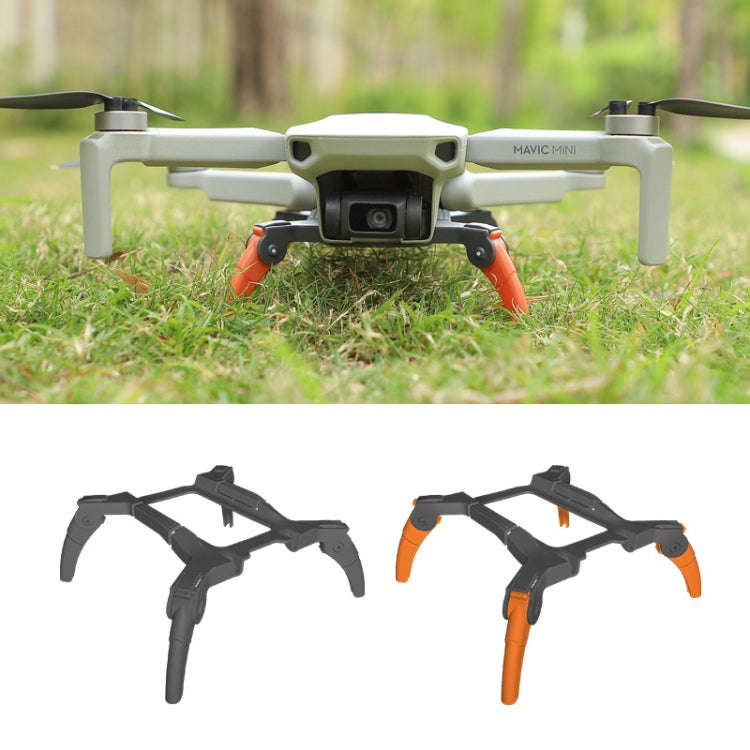 Sunnylife LG380 Heightening Spider Tripod Folding Drop Protection Bracket For DJI Mini 2 / SE(Grey)
