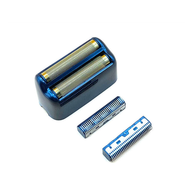 Electric Razor Trimmer Head Cover For Babylis,Style: Black Cover+Golden Knife Net+Knife Head