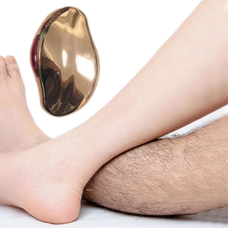 Manual Shaver Nano Gentle Epilator Foot Peeler, Color: Golden