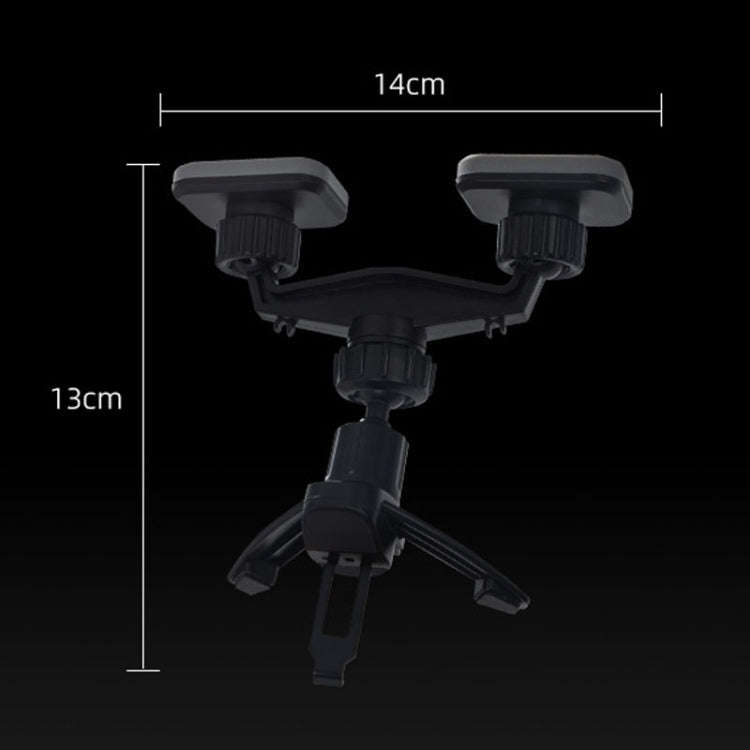 SUMITAP STH-S44Y Car Mobile Phone Double Head Magnetic Stand(Blue)