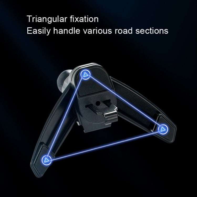 SUMITAP STH-S44Y Car Mobile Phone Double Head Magnetic Stand(Blue)