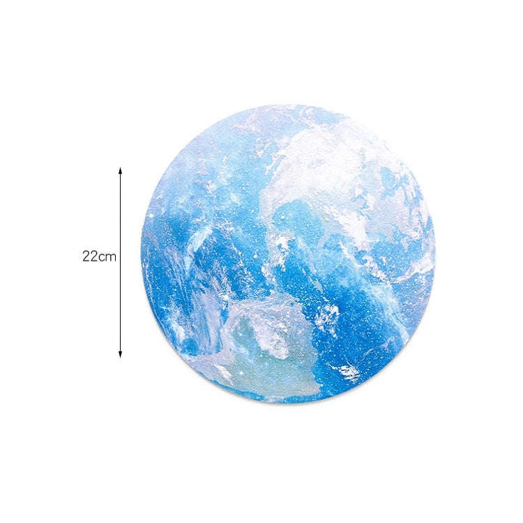5 PCS Round Rubber Planet Mouse Pad(Mars)