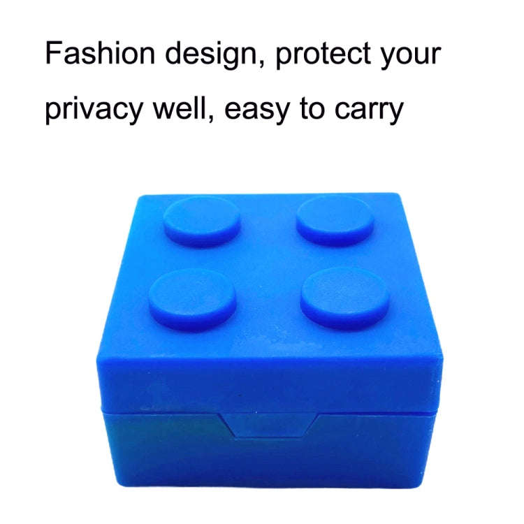 SD-J-406 28 Grids Portable Colorful Compartment Detachable Plastic Building Block Pill Box(As Show)
