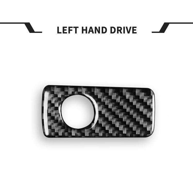 For BMW X1 F48/X2 F39 Left-Hand Drive Glove Box Handle Sticker(Black)