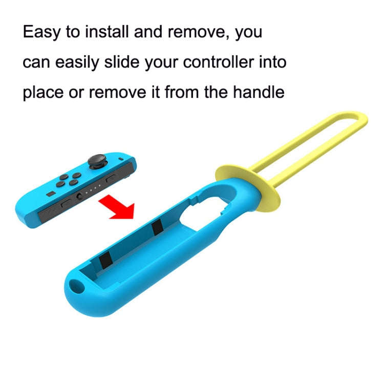 IPLAY HBS-447 10 In 1 Grip + Wrist Strap + Strap + Lightsaber + Racket Sports Set For Nintendo Sw...