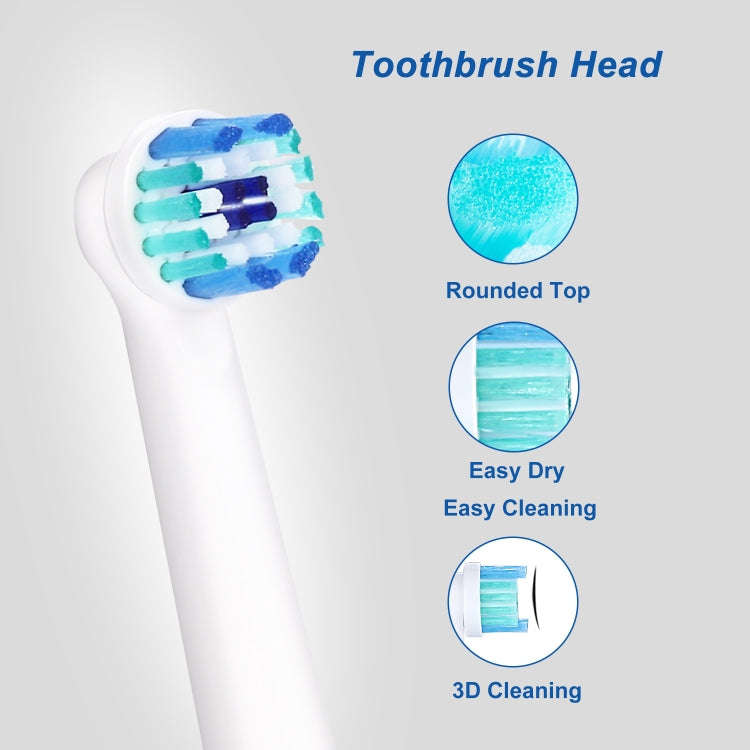 2 PCS For Oral-B Full Range of Electric Toothbrush Replacement Heads(Precision Cleaning)