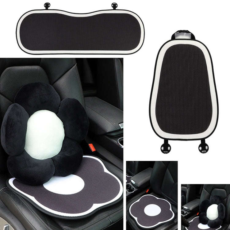 Ice Silk Simple Car Breathable Seat Cushion Cool Pad Summer Universal, Style: Honeycomb Backrest