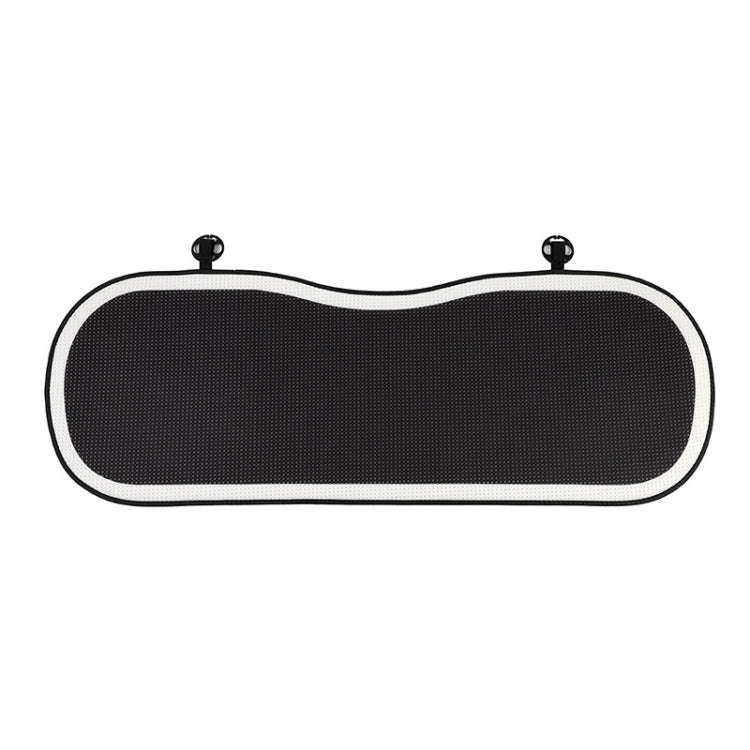 Ice Silk Simple Car Breathable Seat Cushion Cool Pad Summer Universal, Style: Honeycomb Back Row