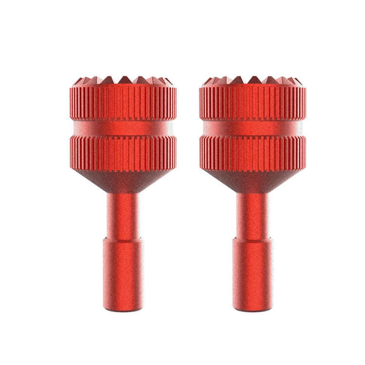 1 Pair Sunnylife MM3-YG393 For DJI Mini3 Pro DJI RC With Screen Remote Control Thumb Rocker(Red)