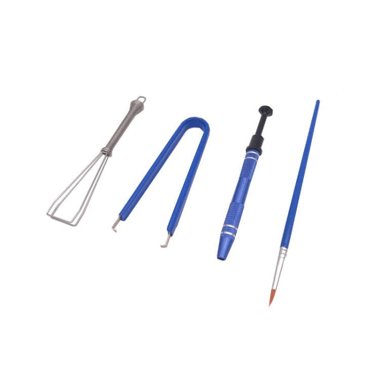 4 In 1 Mechanical Keyboard Keycap Extractor Switch Test Shaft Wire Cleaning Kit