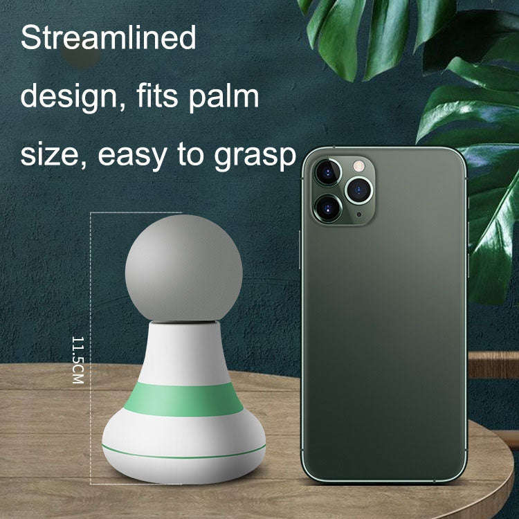 Mini Fascia Device Smart Whole Body Muscle Vibrating Massage Relaxer, Style: Ordinary Model (Yellow)