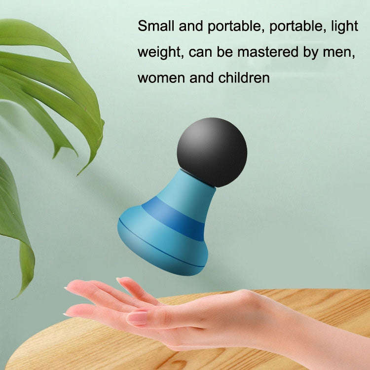 Mini Fascia Device Smart Whole Body Muscle Vibrating Massage Relaxer, Style: Enhanced Model (Yellow)