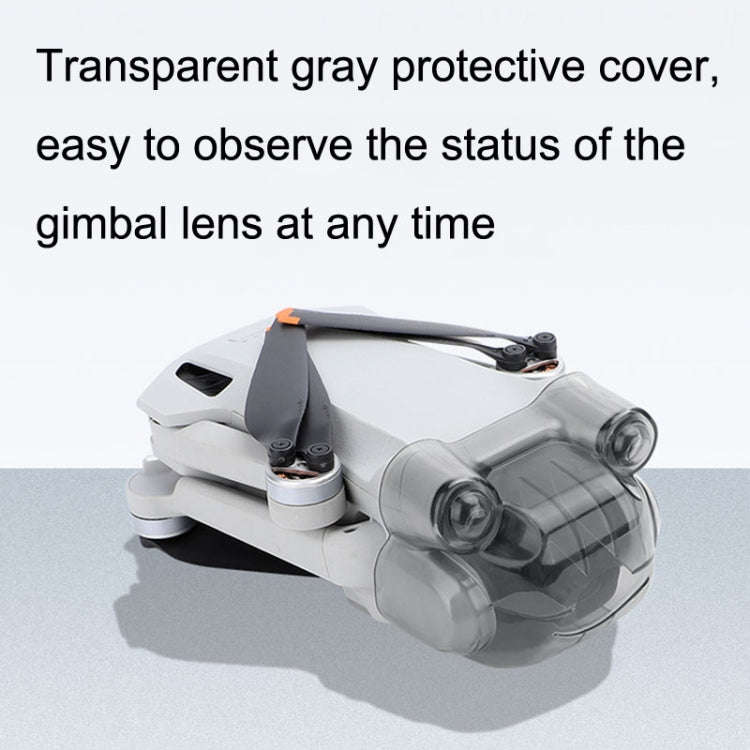 Sunnylife MM3-G445 For DJI Mini 3 Pro Frog Lens Cover Gimbal Protection Vision Sensor Cover(Trans...
