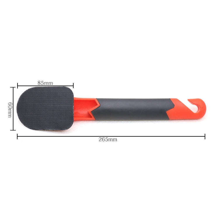 10PCS Sponge Long Handle Car Tire Varnishing Brush Tire Waxing Brush Sponge