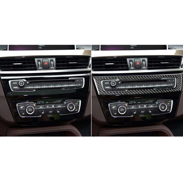 For BMW X1 F48/X2 F39 Radio Panel Sticker(Black)