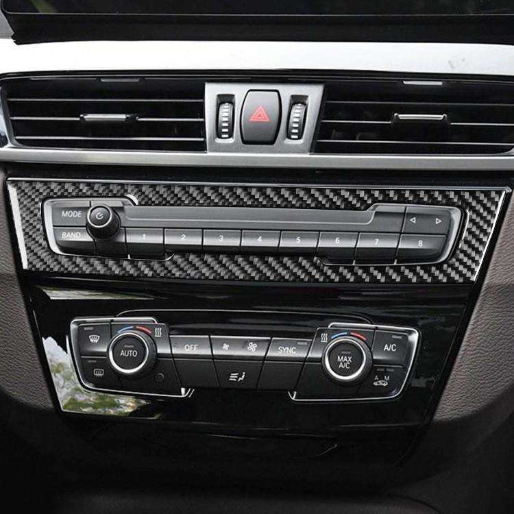 For BMW X1 F48/X2 F39 Radio Panel Sticker(Black)