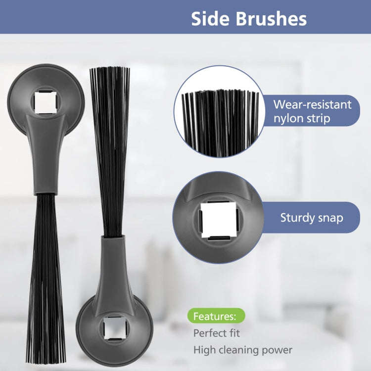 For Shark AI AV2501AE / AV2502AE Robot Vacuum Accessories 2pcs Side Brush