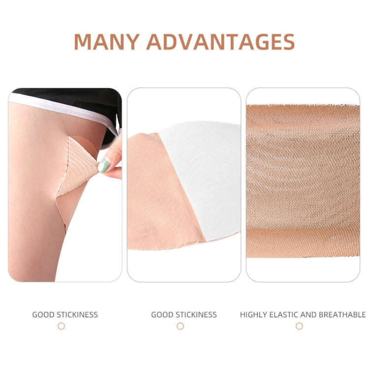5 PCS Thigh Anti-friction Invisible Sticker High-elasticity Leg Anti-wear Sticker(Complexion)