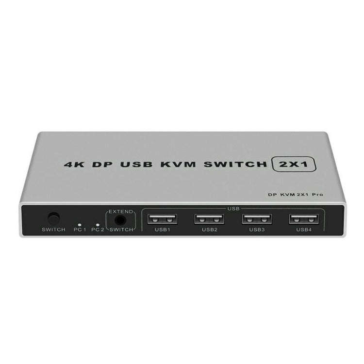 4K KYSW59 60HZ DP USB KVM Switch 2-in-1 Computer Sharing Device