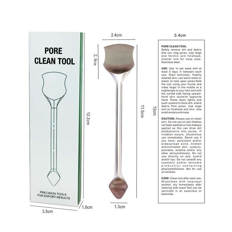 Stainless Steel Pore Cleaning Tool Blackhead Cleaner Beauty Makeup Remover