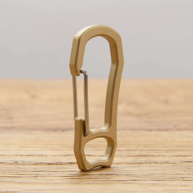 Bronze Keychain Retro Fast Hanging Spring Climbing Buckle