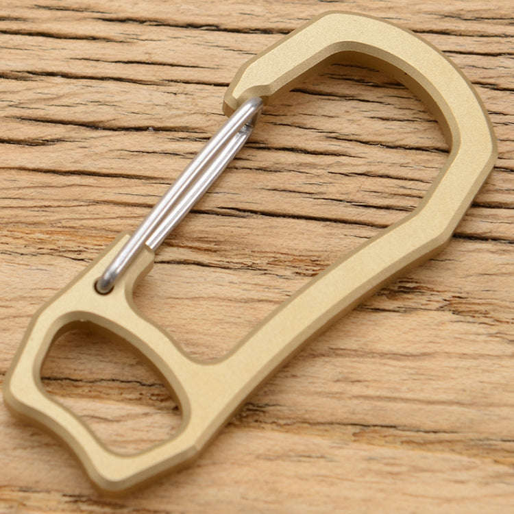 Bronze Keychain Retro Fast Hanging Spring Climbing Buckle