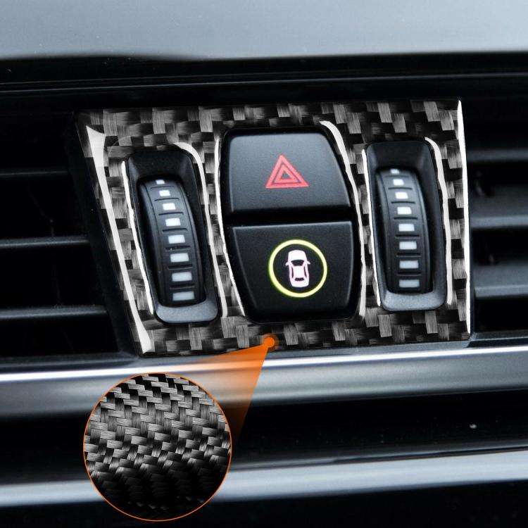 For BMW X1 F48/X2 F39 Central Air Outlet Knob Sticker(Black)