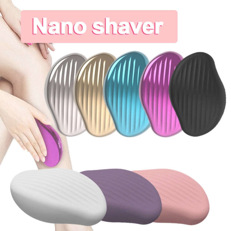 Nano -Glass Hair Removal Physical Painless Safe Epilator(Mattle  Black)