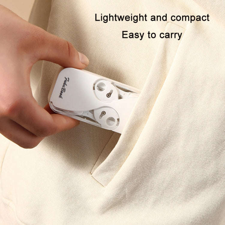 FukuBook Portable Mini Automatic Opening and Closing Floss Storage Box with Floss(Pink)