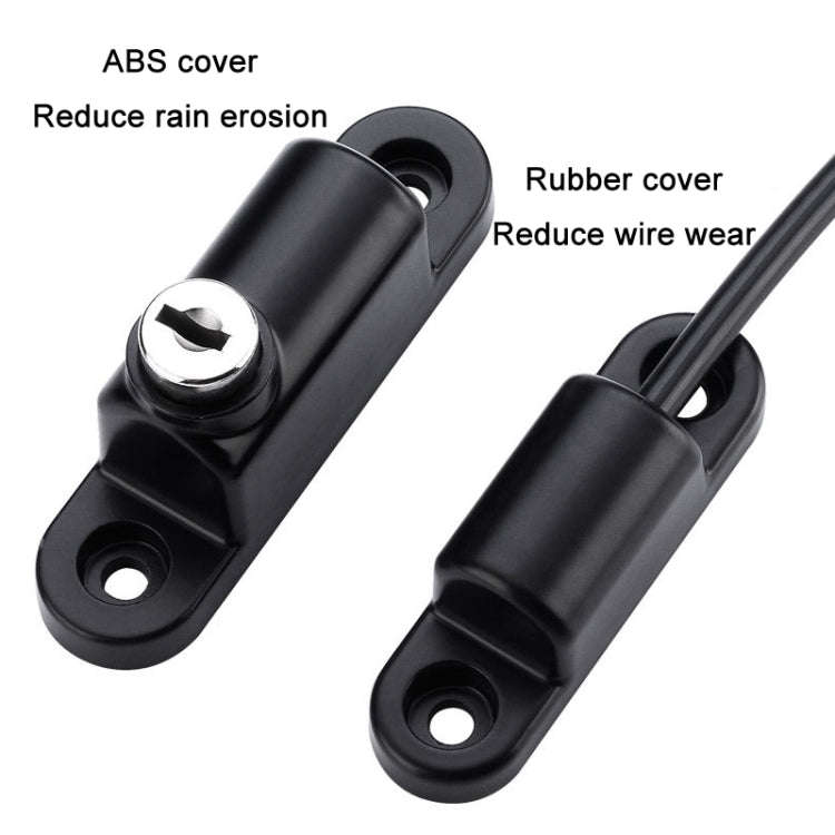 Children High-rise Anti-fall Safety Lock Window Push Limiter, Color: Black (Special Thick)