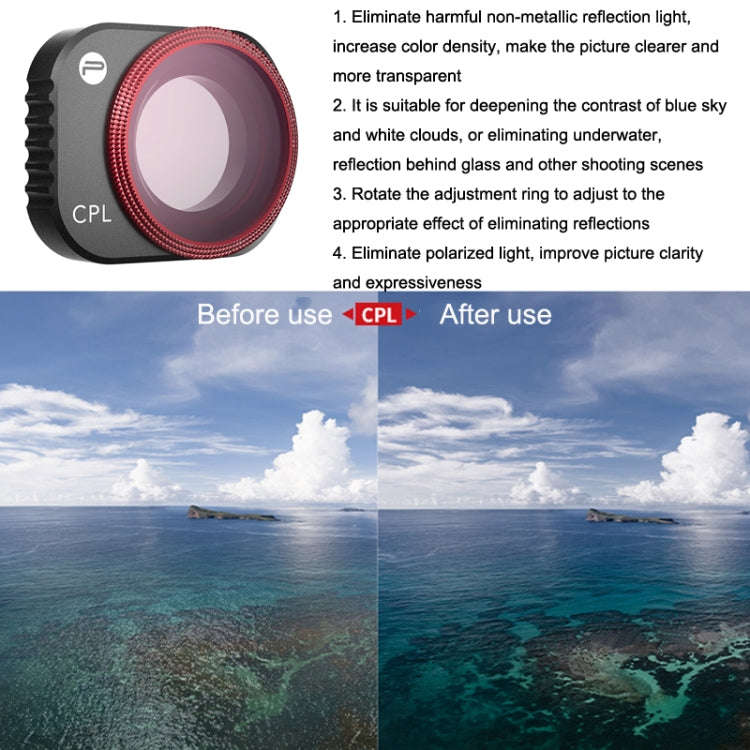 CPL PGYTECH Filter Protecting Lens And Sensor For DJI Mini 3 Pro