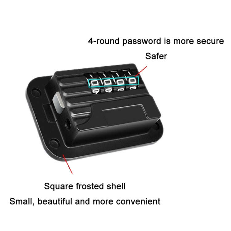 Children Window Anti-fall Protection Password Lock(White)