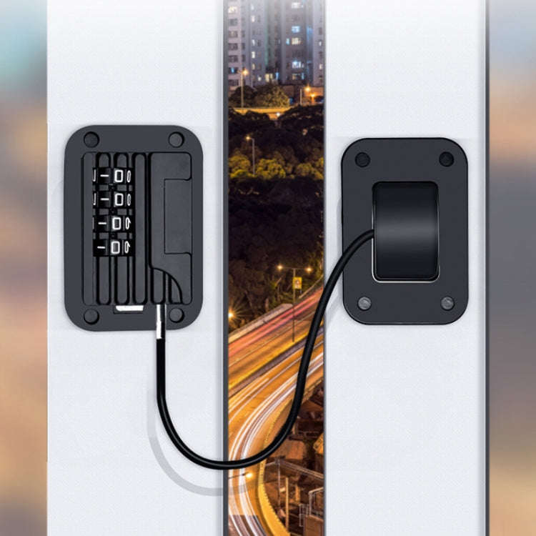 Children Window Anti-fall Protection Password Lock(White)