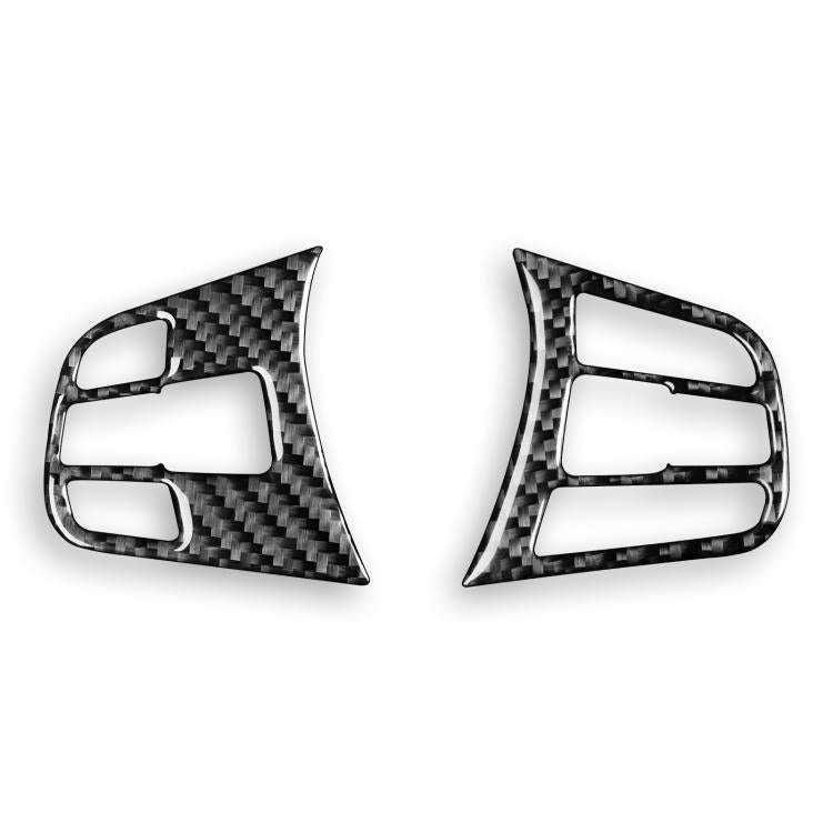For BMW X1 F48/X2 F39 2pcs /Set Steering Wheel Button Stickers(Black)