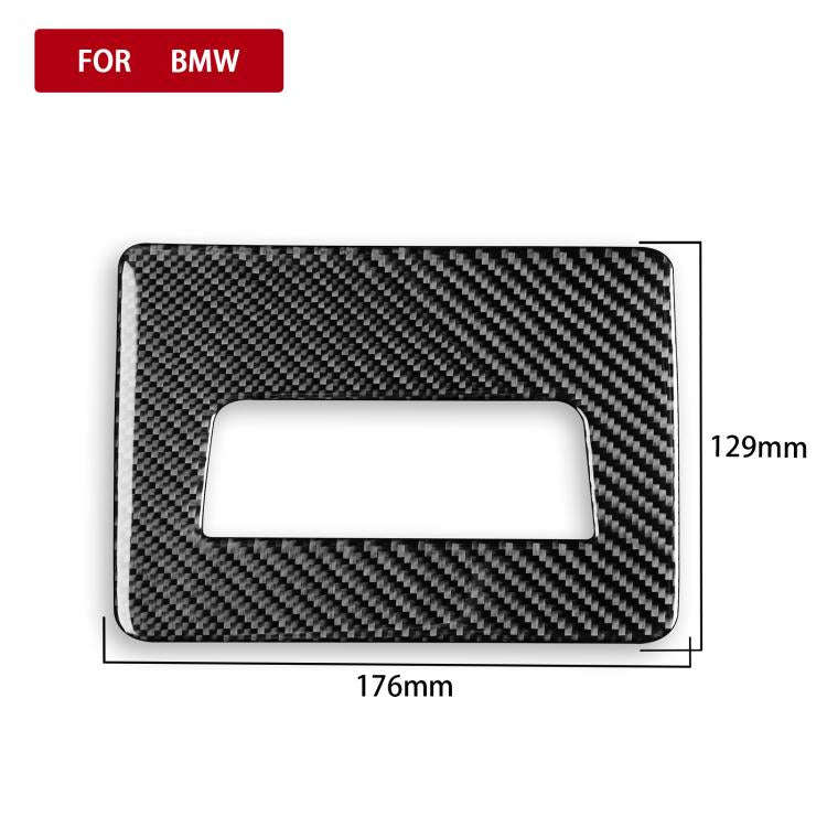 For BMW X1 F48/X2 F39 Driver Seat Storage Box Sticker(Black)